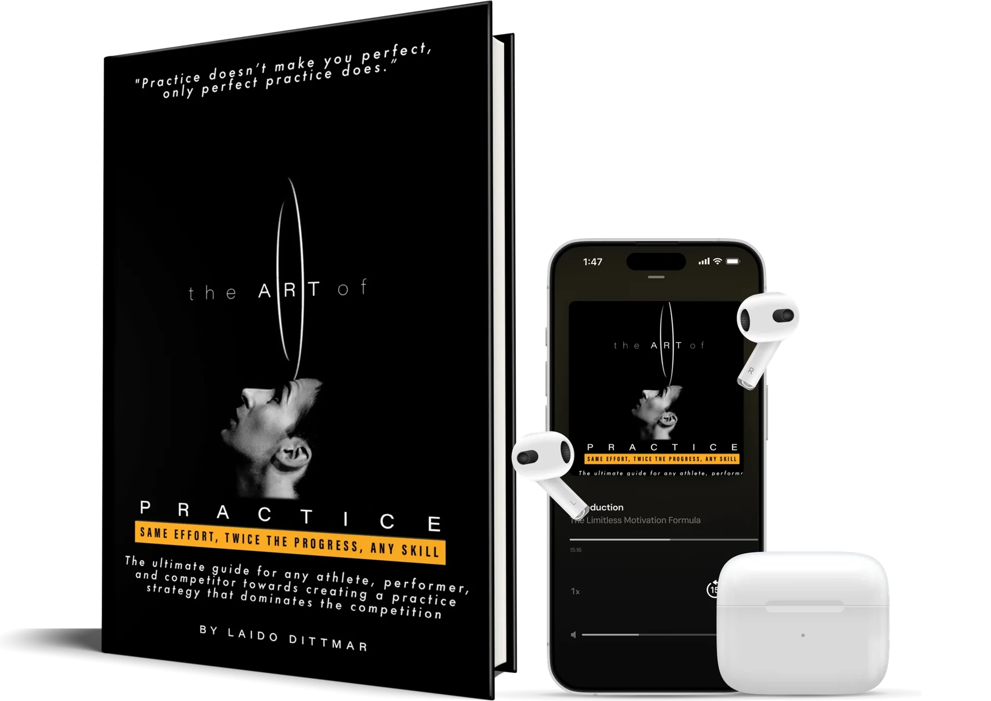 The Art of Practice paperback and audiobook